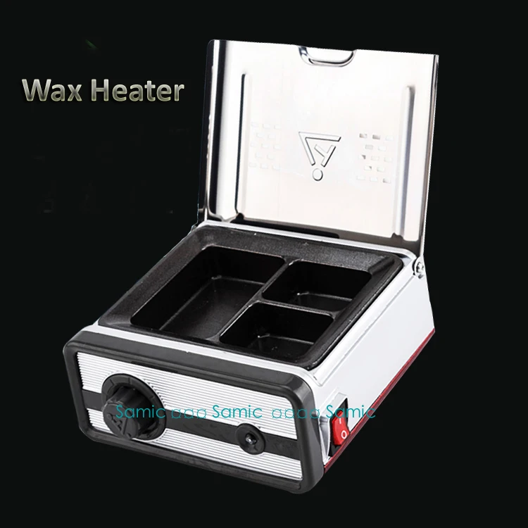 Dental Lab Equipment Wax Heater 3 well Wax Heating Analog Dipping Pot