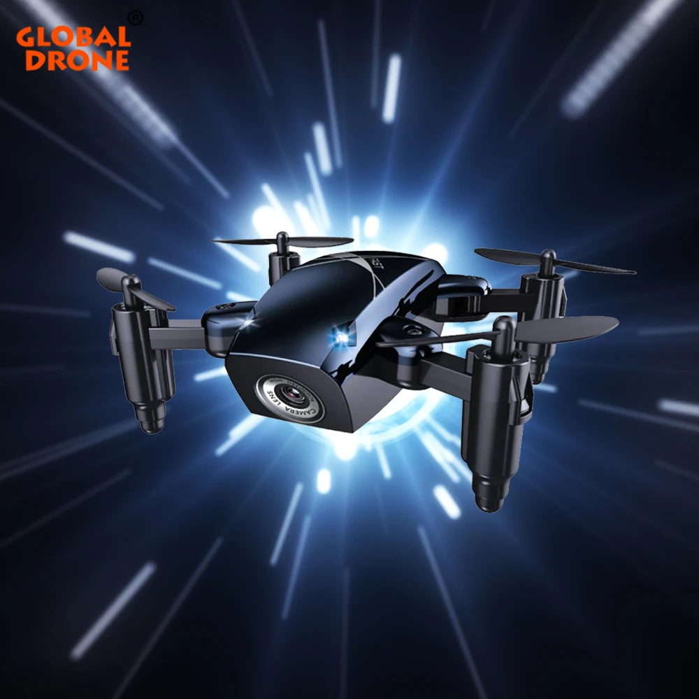 

Global Drone S9 Mini Dron with Camera HD Hover RC Helicopter Headless Mode FPV Drones for Beginner HD Camera Quadrocopter VS E58