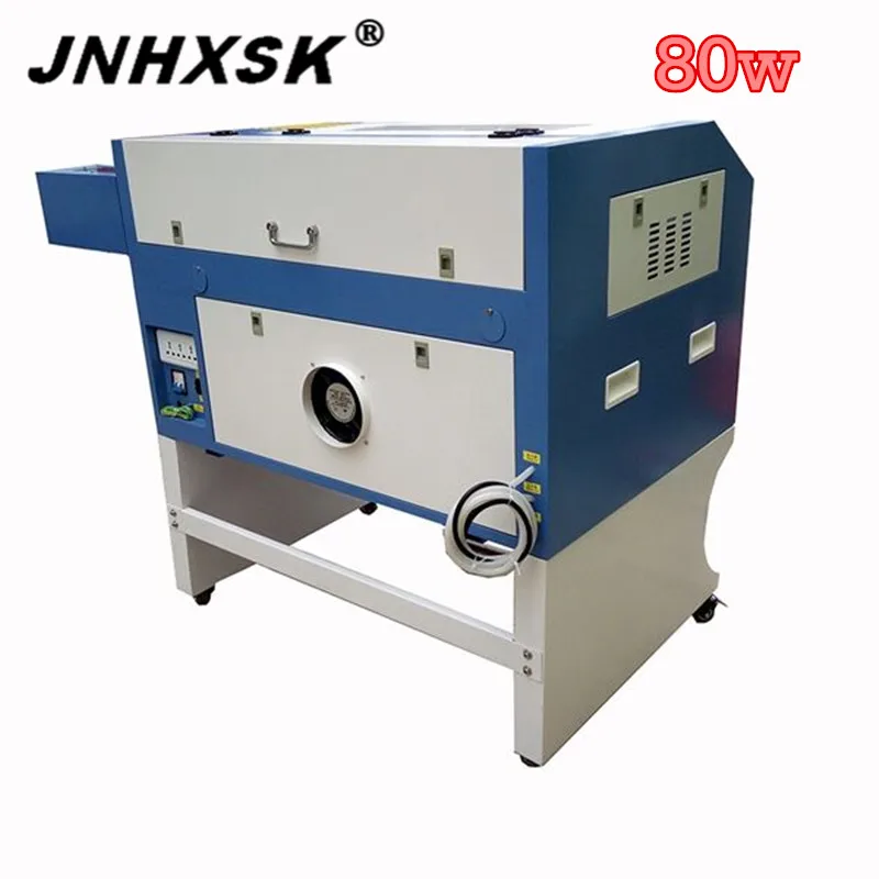 Лазерный гравер с ЧПУ JNHXSK 80 Вт TS4060 400*600 мм система управления ruida герметичная CO2