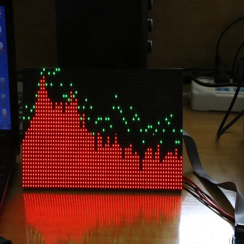 MS3264 V3 дисплей музыкального спектра 6 режимов дисплея DIY светодиодный спектр аудио