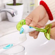 ITAS216 Fishbone зубная паста соковыжималка может выжать зубную пасту очищающее средство для лица зажим закуска карман
