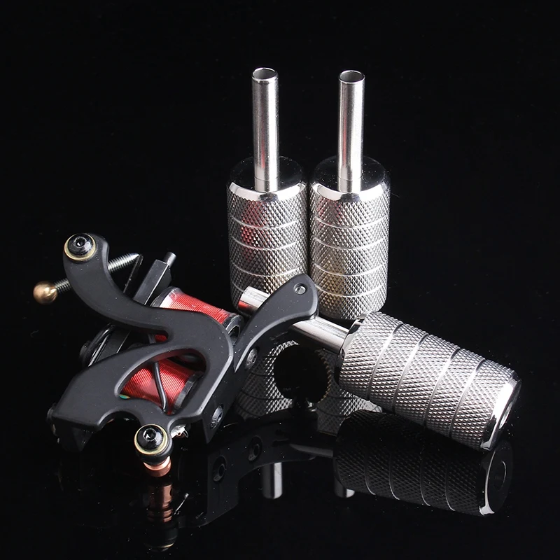 

Stainless Steel Tattoo Grip 25Mm Professional Round Tattoo Machine Handle