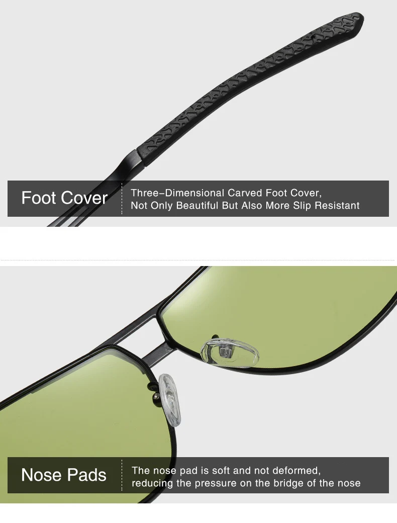 YOK'S фотохромные поляризационные солнцезащитные очки желтые очки для ночного вождения мужские Oculos 2s Обесцвечивающие хамелеоны очки Gafas HN1219