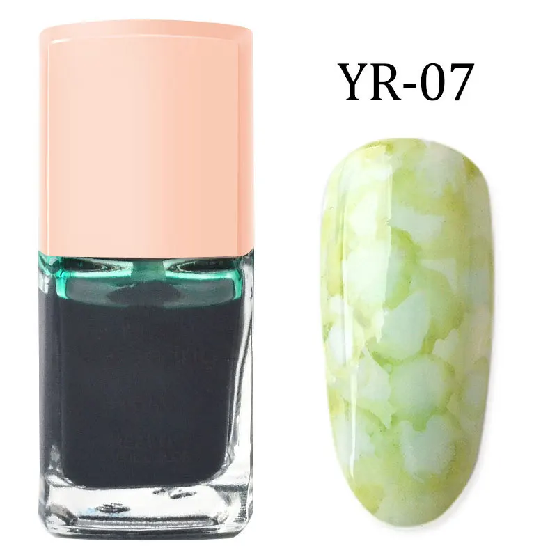 

1 Pcs Nail Polish Glue Gel Inks Gradient Marble Pattern Non-toxic Fashion Makeup JIU55