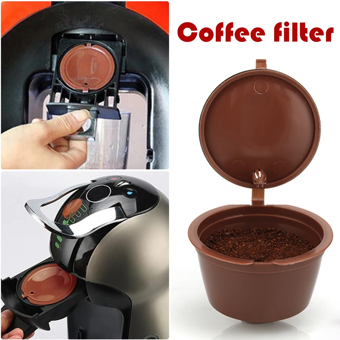 Reusable Dolce Gusto Coffee Capsules Nescafe Dolce Gusto Reusable