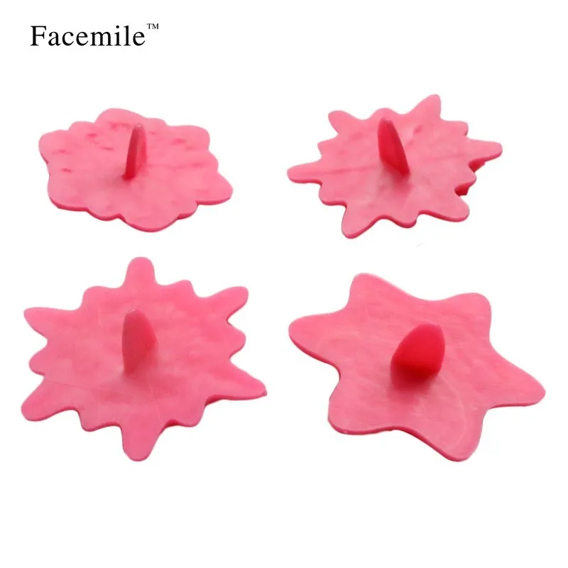 4Pcs/lot Flower Shape Cake Embosser Lace Press Mold Biscuit Stamps Fondant Sugarcraft Cookie Cutter Kitchen Tools Baking 51057