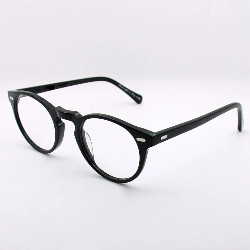 Новые OV5186 оправы для очков мужские и женские высококачественные круглые винтажные прописанные очки оптические компьютерные очки для чтения oculos