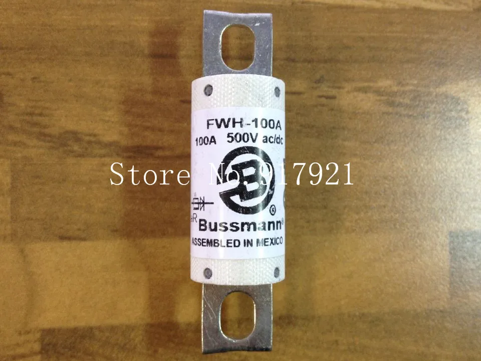

[ZOB] The United States Bussmann FWH-100A BUSS 500VAC/DC fuse fuse original --3pcs/lot