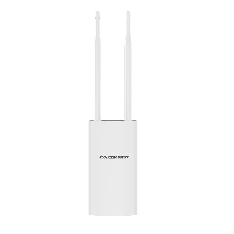 2.4G&5.8G 300Mbps~1200Mbps 48V PoE 27dBm Outdoor wireless AP CPE wifi router signal booster base station with antennas for park