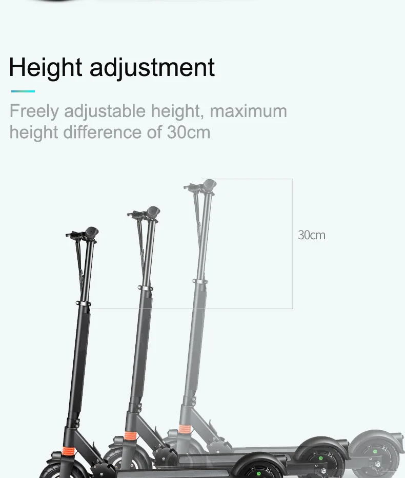 Sale 350W 8inch 36V 48V Off Road Electric Scooter Adulto Powerful Hoverboard Electric Skateboard CE Ruimas Foldable Lithium Battery 15