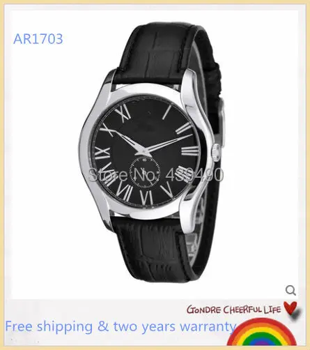 AR1703 for men's wristwatch top quality black dial men perfect watch no matter what wears dropship | Наручные часы