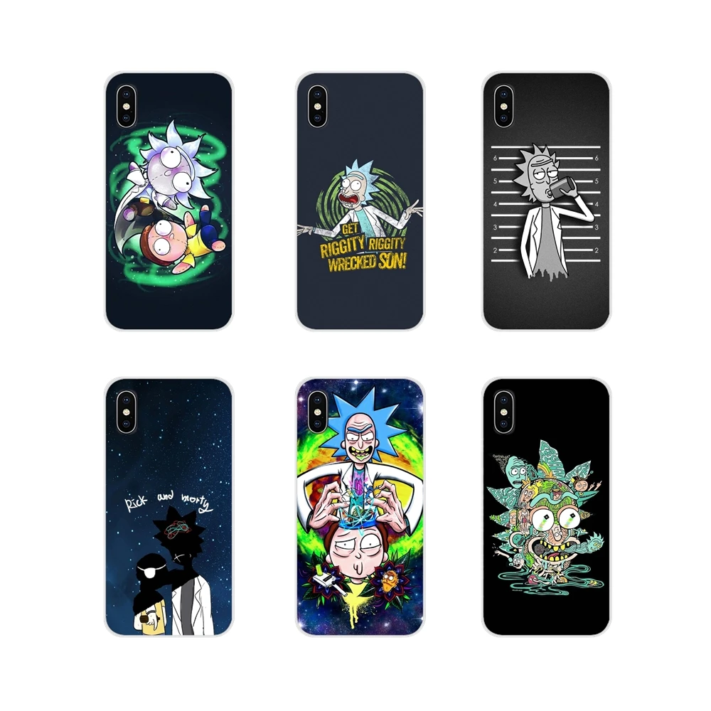 

Rick And Morty For Huawei P Smart Mate Honor 7A 7C 8C 8X 9 P10 P20 Lite Pro Plus Accessories Phone Cases Covers