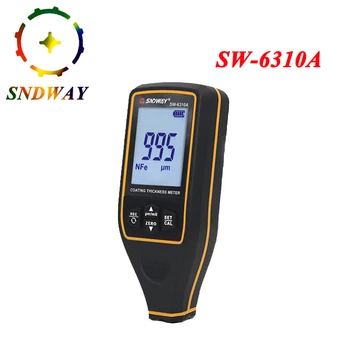 

Sndway High-Precise Digital Paint Coating Thickness Gauge Car Detector Refinishing Paint Micrometer Automotive Coating Test Tool