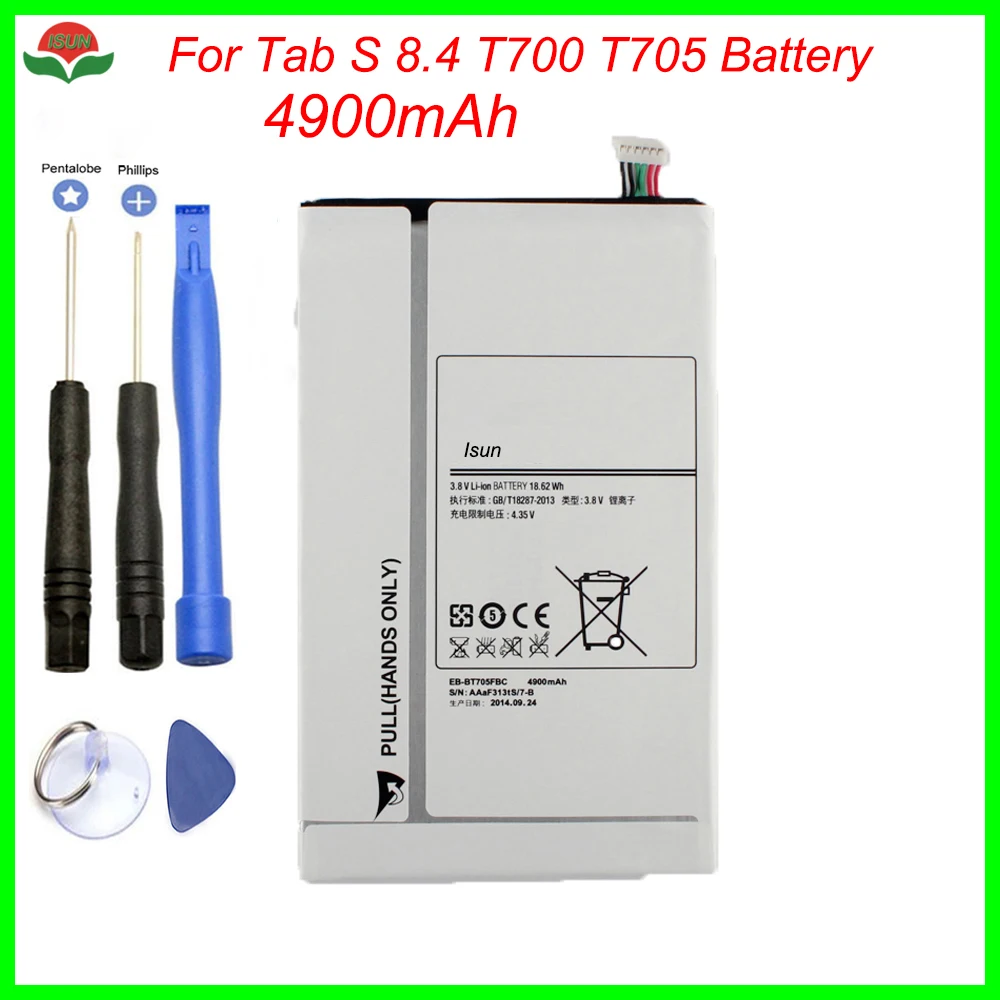 Original 4900mAh EB BT705FBC EB BT705FBE Replacement Battery For