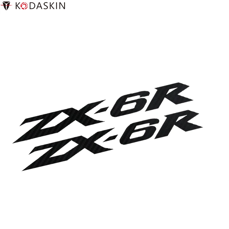 

KODASKIN Stickers Motorcycle Decals Black Logos Emblems for ZX-6R 600 636
