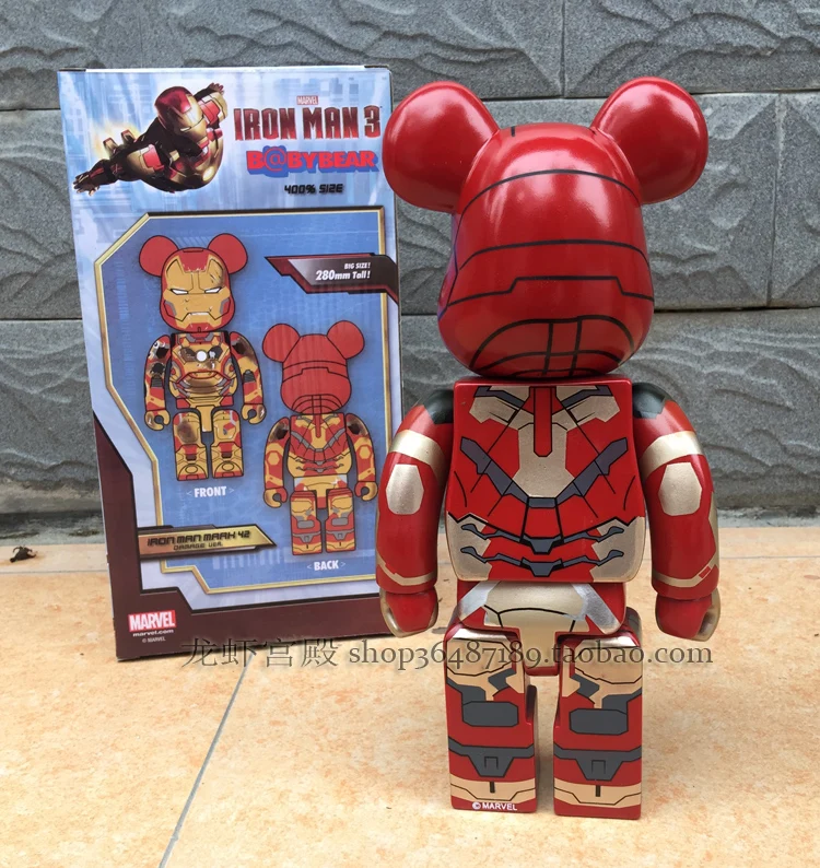 iron man bearbrick 400