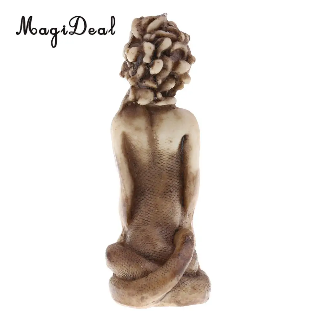 MagiDeal 1Pc Sand Table Scene Snake Demon Figure Model Layout Landscape Scenery for Office Home Room Table Decor Ornament Toy