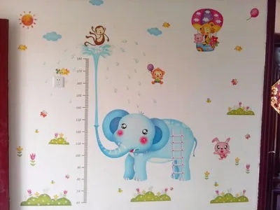 2 قطعة/المجموعة Diy الجدار ملصق لتزيين المنزل الزرافة تيدي الدب الفيل ارتفاع ملصقات الأطفال غرفة الحضانة قورتو Conjunto Infantil 2 قطعة/المجموعة Diy الجدار ملصق لتزيين المنزل الزرافة تيدي الدب الفيل ارتفاع ملصقات الأطفال غرفة الحضانة قورتو Conjunto Infantil