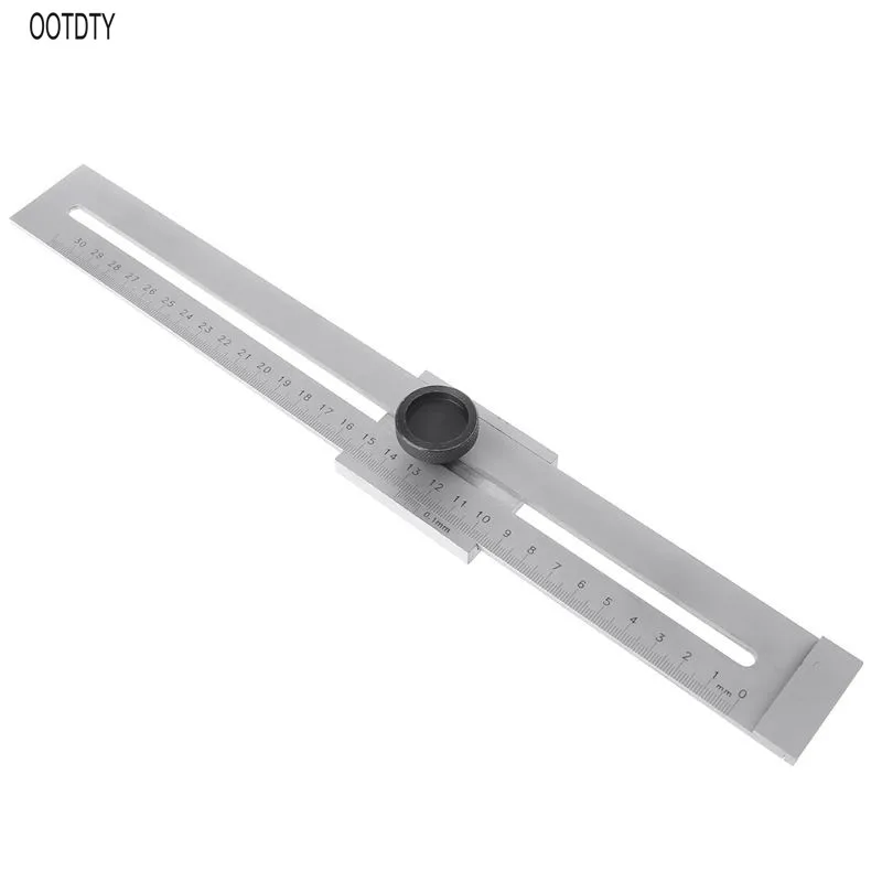 

0-300mm Parallel Line Gauge Woodworking 0.1mm Precision Marking Gauge Carpenter Tools Carbon Steel Free Shipping