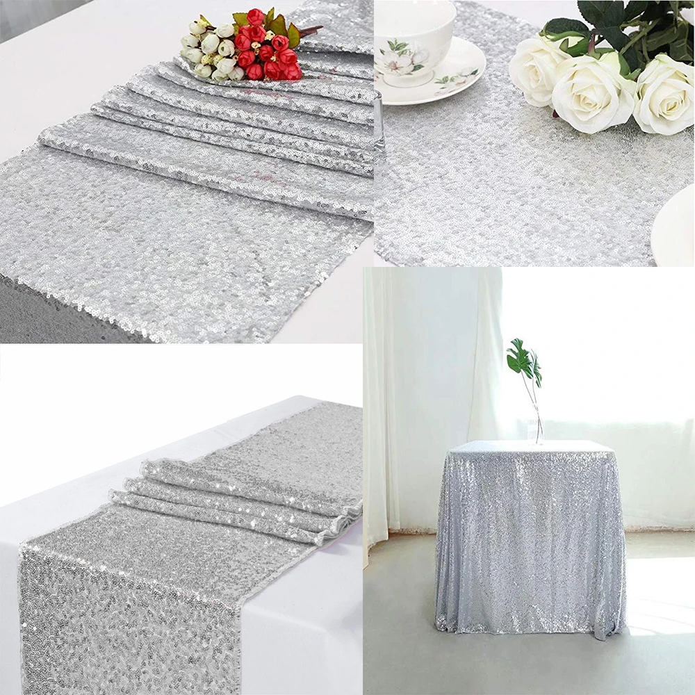 30x180cm блестящие золотистые блестки настольная дорожка для свадебной вечеринки