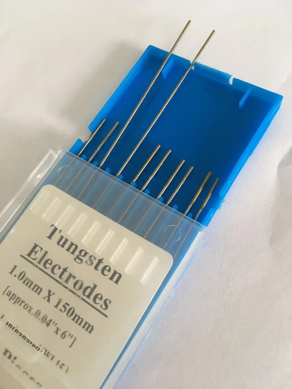 WL15 1.5 Lanthanated Tungsten Electrode Golden Tip 1.0mm * 150mm