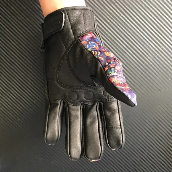 leather mesh protector glove touch screen MOTOMASTR  Graffiti   a2 