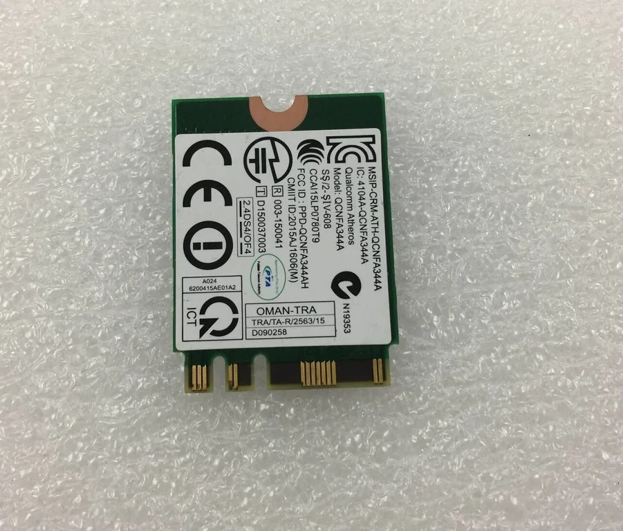 Новинка для Atheros QCNFA344A Killer 1435 Dand Band 867 Мбит/с 802.11ac Bluetooth 4 1 NGFF M2 WiFi беспроводная карта