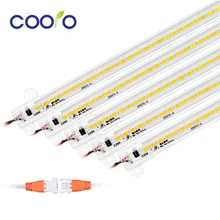 AC220V светодиодный светильник для бара, светодиодный светильник высокой яркости, 50 см, 5730 светодиодный светильник с жесткой полосой, энергосберегающий светильник для кухни под шкафом, 5 шт./лот