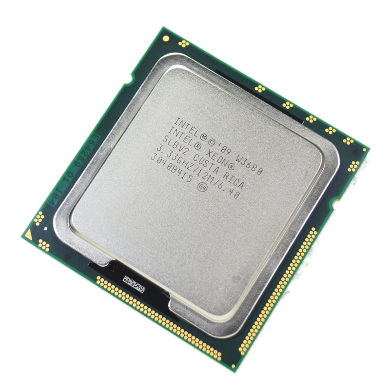 Intel Ксеон W3680 3 33 ГГц шестиядерный Процессор процессор SLBV2 LGA1366|i7 memory|i7 cpu for laptopi7 |