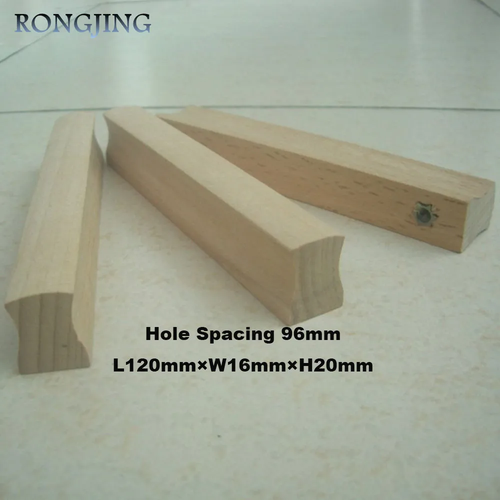 Wooden cabinet handles & knobs 96mm