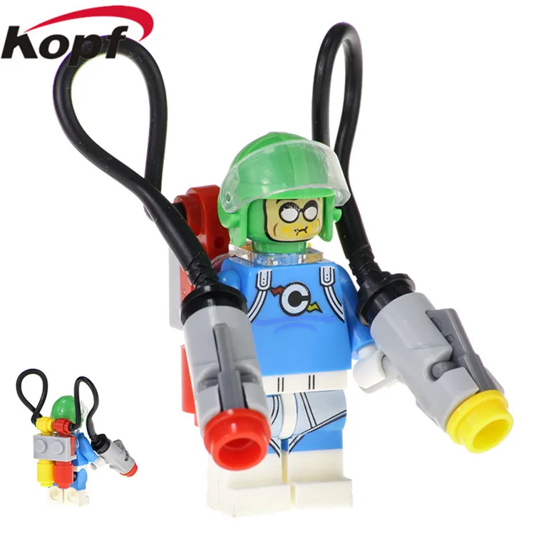 

Single Sale Super Heroes Action Figures Condiment King Robin Nightwing Magic dog Learning Building Blocks Gift Toys Kids XH 912