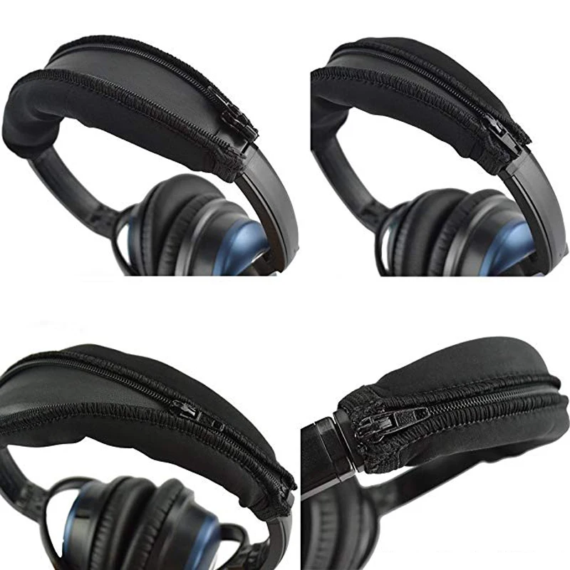 Headphone Zipper Headband For Bose QC15 QC2 Headphone Headband Cushion