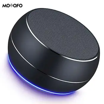 

Portable Bluetooth Speakers with Mic Hands-free Function Built-in Mic Enhanced Bass for iPhone iPad Blackberry Samsung
