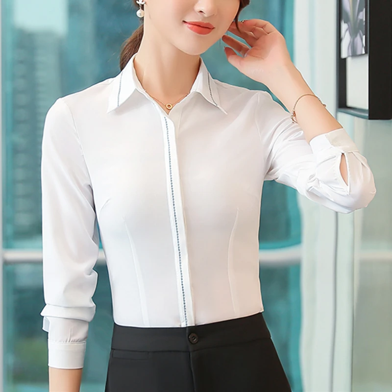 Женские блузки рубашка Корейская женская элегантная топы и Blusas Mujer De Moda 2019