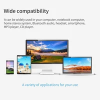 ממ גק Bluetooth מתאם USB סטריאו 2.1 Receiver Dongle 3.5 מ"מ ג