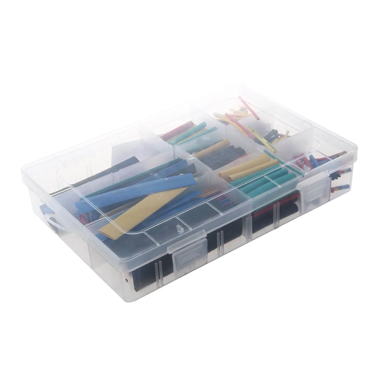 Best price 328PCS 2:1 Polyolefin Heat Shrink Tubing Tube Sleeve Wrap Wire Assortment 8 Size | Обустройство дома