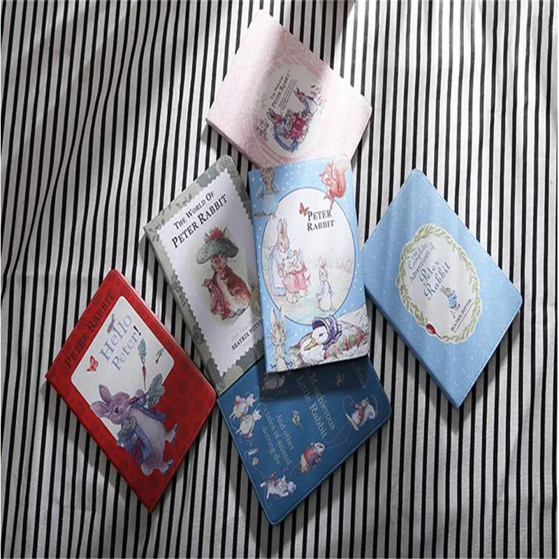 

Cute cartoon leather cover for ipad mini 4 Peter Rabbit Smart sleep tablet case factory sell