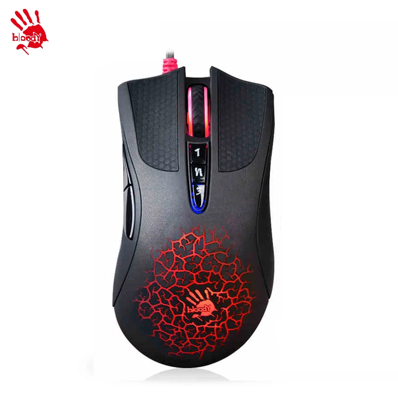 

A4tech/ bloody A90 wired game mouse professional gaming game notebook computer mouse LOLcf macro programming A90 USB wired