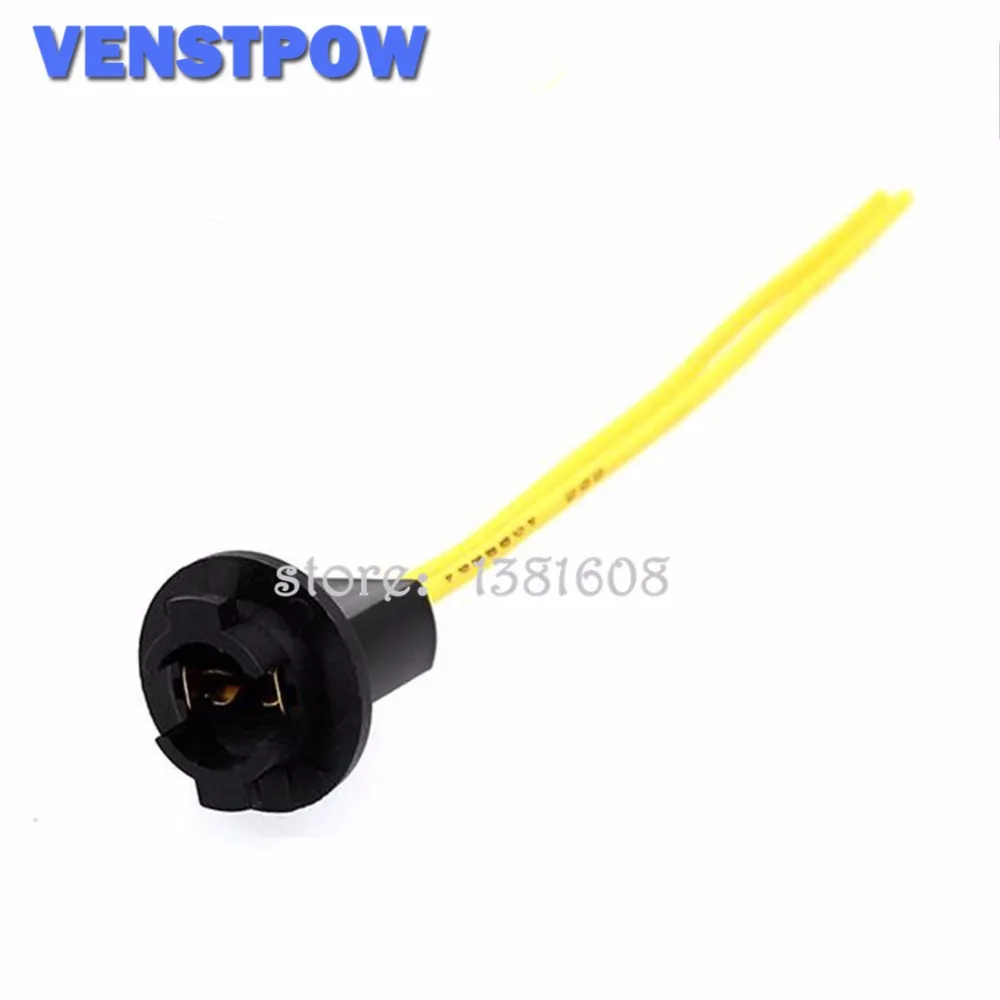1PC LED T10 W5W Nylon Bulb Socket Car Lamp Lights Socket Extension