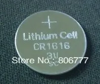 Lithium 3 V LI/MnO2 CR1616 16*1,6 50 mAh Солнечная батарея Аккумулятор кнопочного типа Навальная упаковка