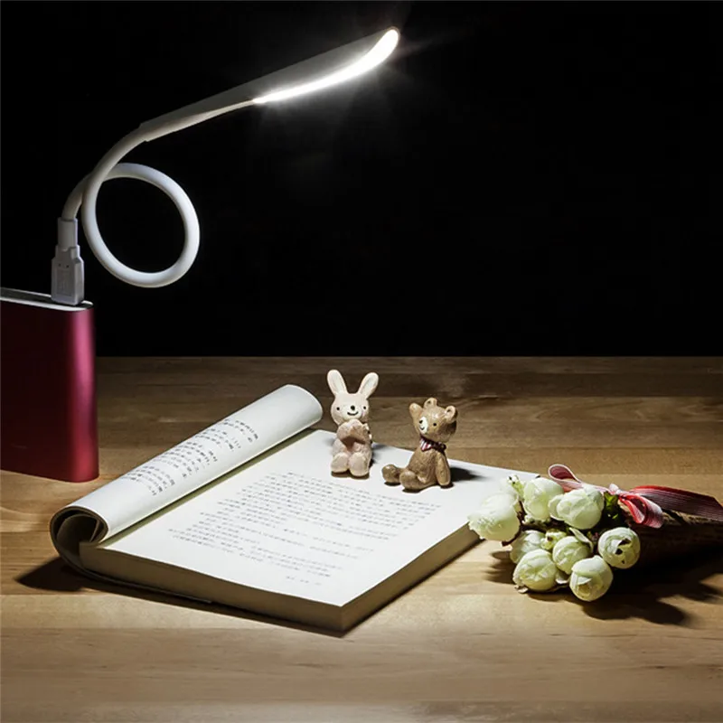 LAIDEYI New Flexible LED Touch USB Light Ultra Bright 14 LEDs Portable