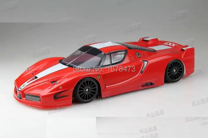 

LEKYLUKY S002 1/10 1:10 PVC painted body shell for 1/10 RC hobby racing car 2pcs/lot