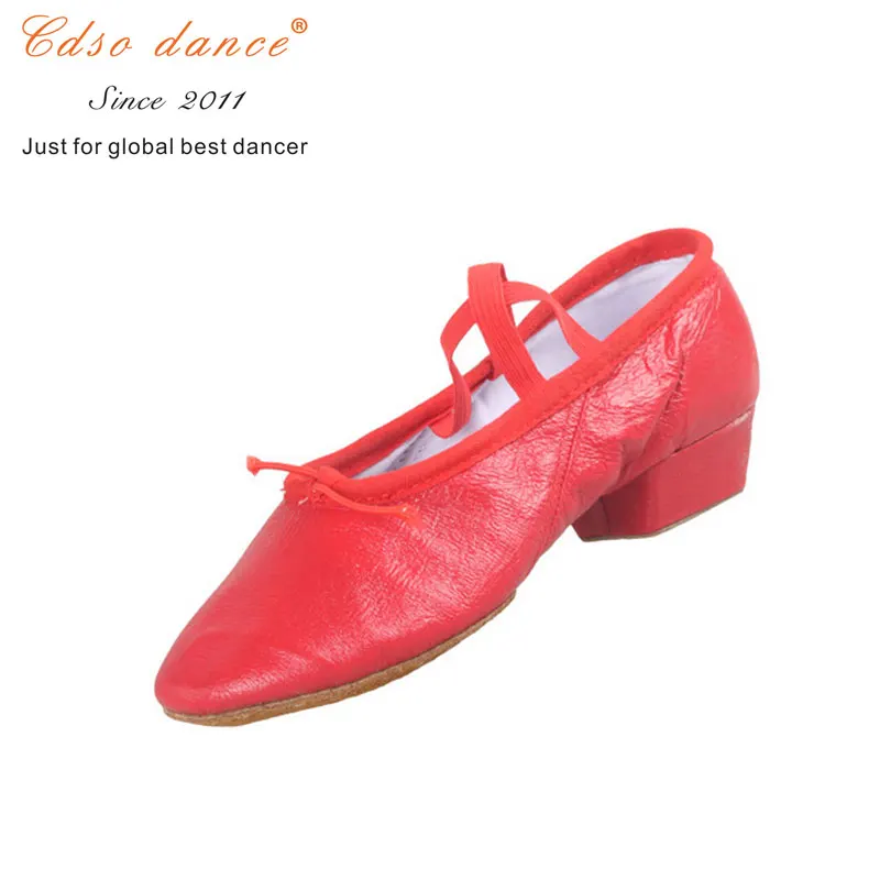 Cdso/Танцевальная Брендовая обувь новые кожаные/парусиновые балетки для женщин/девочек/Бальные Танцевальные Туфли/Сальса Танго танцевальная обувь
