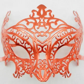 

10pcs Masquerade Mask Sexy Fox Hollow Electroplating Party Fashion Halloween Mask Party Toys Movie Theme Props Supply
