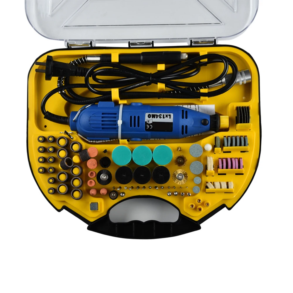

211PCS Electric Grinder Set Rechargeable Type - Lithium Battery Technology Stepless Speed Grinding Polishing Engraving Electric
