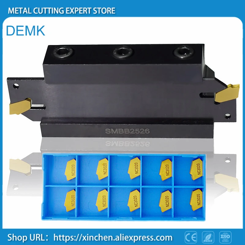 Knife 20mm SPB26-3 1pcs+SMBB2026 1pcs+KORLOY SP300 NC3020 10pcs for machine tools Mechanical lathe Cutting, lengthening Knife 20mm SPB26-3 1pcs+SMBB2026 1pcs+KORLOY SP300 NC3020 10pcs for machine tools Mechanical lathe Cutting, lengthening