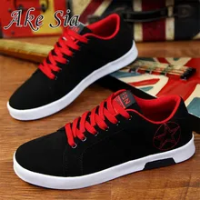 HOT New Fashion Breathable Men’s Casual Shoes Antislip Canvas Men Shoes Sapatostenis Male Flat With Classic Shoe f197
