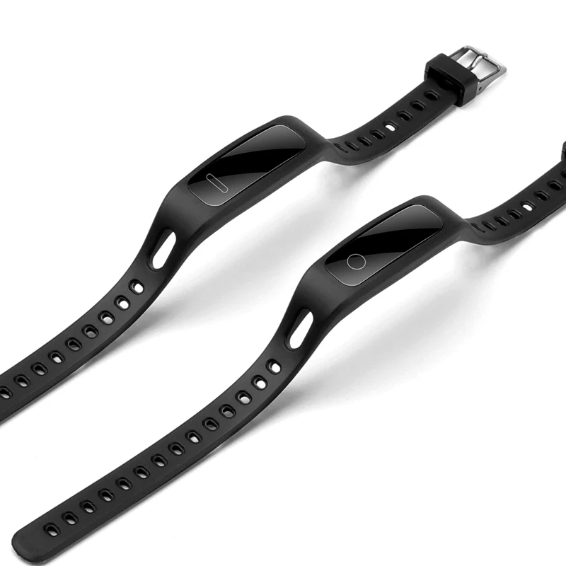 Силиконовый ремешок для HONOR Band 4 Running Edition / huawei band 3e Спортивная группа Две тонны запасной браслет Умный спортивный ремешок
