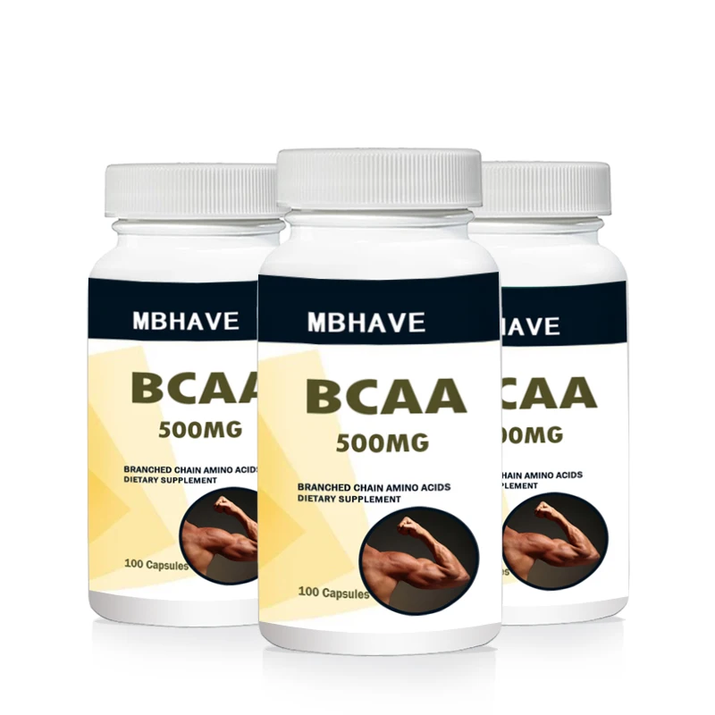 3 бутылки BCAA 2:1:1 высокое качество ветка цепи Amino Multi-function