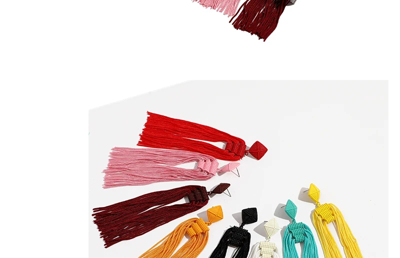 AYAYOO Long Tassel Earrings For Women Big Statement Earring Female 2019 Brincos Wedding Party Vintage Earings Fashion Jewelry (2)